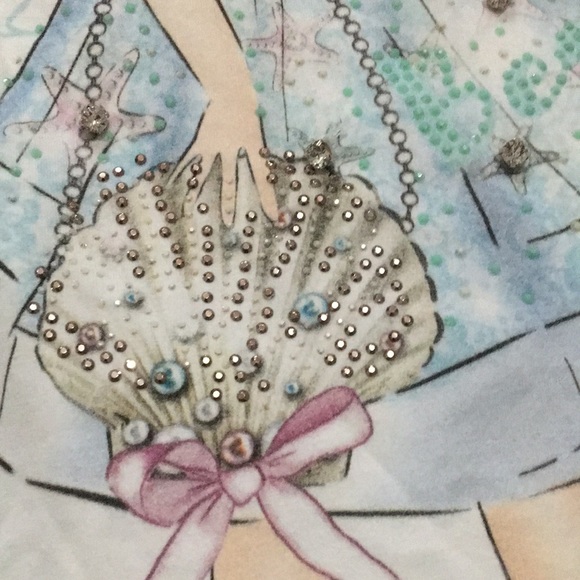 Girls Embellished Princess Top 7/8 - Picture 6 of 6